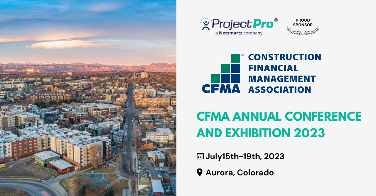 CFMA Annual Conference and Exhibition 2023 ProjectPro Events